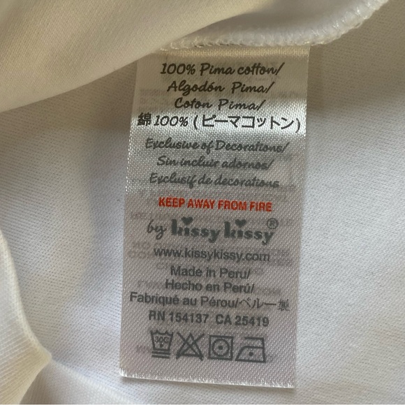 Kissy Kissy Dress Size 3 6 Months NWT New Pima christening wedding embroidered - Picture 12 of 16